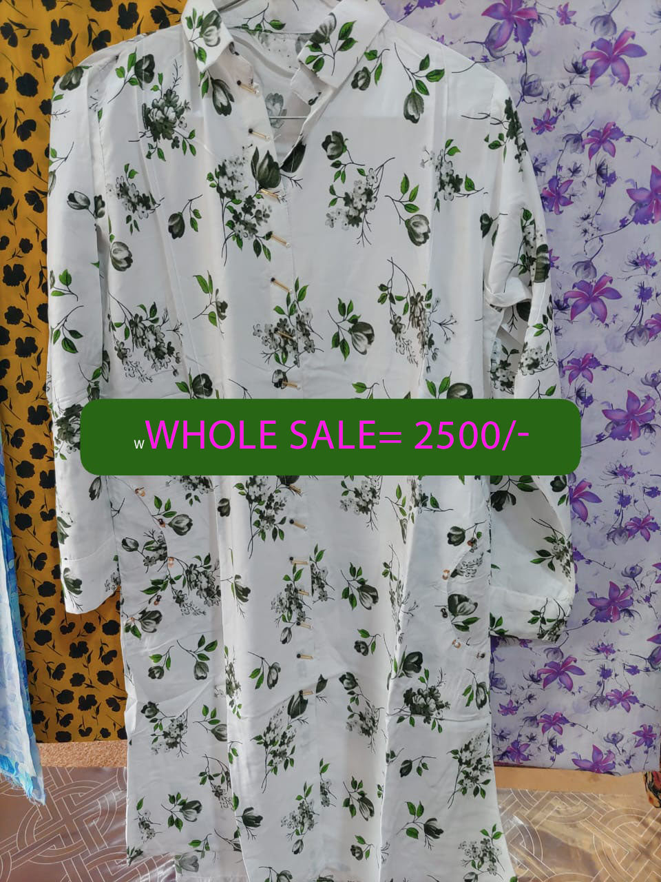 Stitched Linen 2Pcs