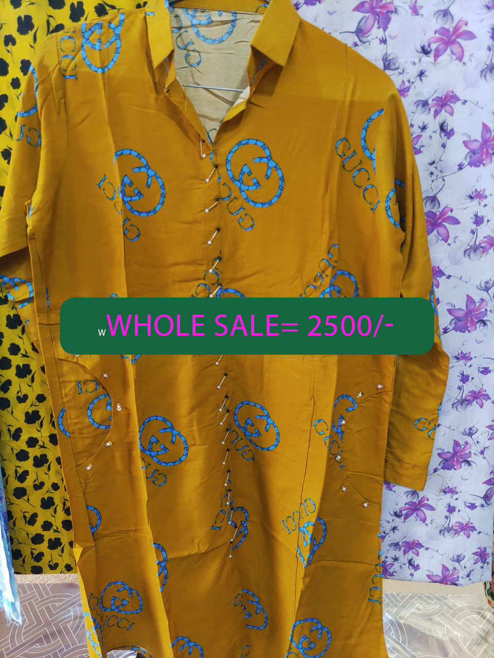Stitched Linen 2Pcs