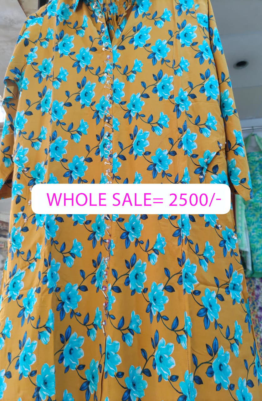 Stitched Linen 2Pcs