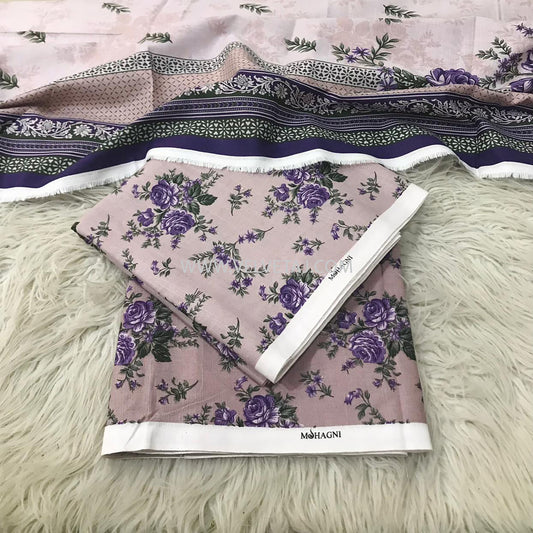 THREE PIECES PRINTED FULL SUIT