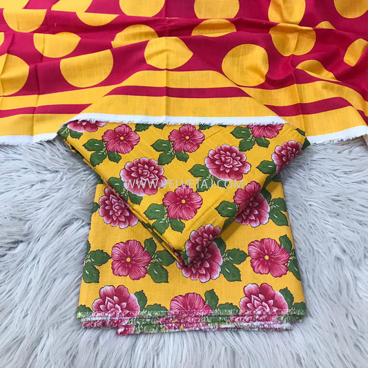 THREE PIECES PRINTED FULL SUIT